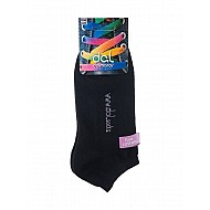 Κάλτσα Κοφτή SOCKS Βαμβακερή Μονόχρωμη 36-41 ONE SIZE DAL 904 ΜΑΥΡΟ