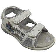 Κοριτσίστικο πέδιλο με αυτοκόλλητο velcro ADAM'S 870-20007-39 Λευκό