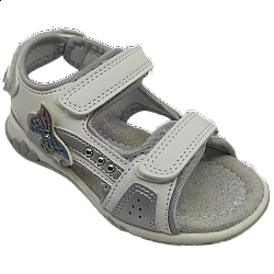 Κοριτσίστικο πέδιλο με αυτοκόλλητο velcro ADAM'S 870-20007-39 Λευκό