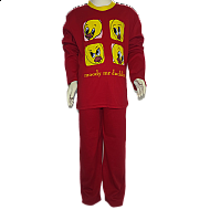 Παιδική κοριτσίστικη πυτζάμα tweety Lydia Creations 4700 Κόκκινο