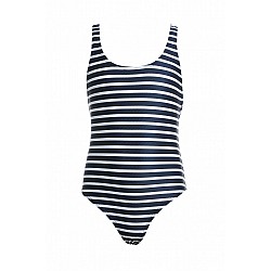 Κοριτσίστικο μαγιό Ολόσωμο Ρίγες GIRLS STRIPE 4-12 Ετών Blu4u 22315813-04 Μαύρο-Λευκό