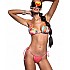 Γυναικείο μαγιό Brazilian Bikini Slip  Σούρα Αυξομείωσης FASHION SOLIDS Bluepoint 23065184-20 ΚΟΡΑΛΙ