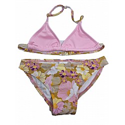 Κοριτσίστικο μαγιό τριγωνάκι Bikini set 6-12 Ετών BLU4U 23315715-10 ΡΟΖ