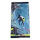 ΠΕΤΣΕΤΑ ΘΑΛΑΣΣΗΣ MICROFIBER 90x180cm σε αδιάβροχη θήκη 2lt Maui $ Sons  ORIGINAL SURF 4954 ΜΠΛΕ ΚΙΤΡΙΝΟ