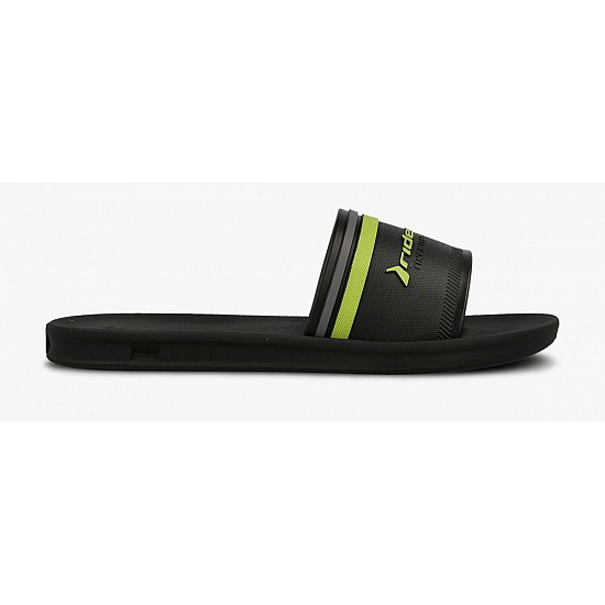 Παιδική-Εφηβική Παντόφλα Rider 780-20079-1 Black-Green
