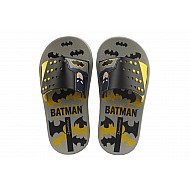 Παιδική Αγορίστικη Παντόφλα BATMAN με Ρύθμιση Κουντεπιέ 27-36  Ipanema 780-22422-1 26758-22210 BLACK-YELLOW