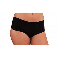 JADEA BOXER 8003 Γυναικείο εσώρουχο  χωρίς ραφές LASER CUT μαύρο