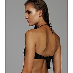 Γυναικείο μαγιό Strapless BLU4U 936617-02 Μαύρο