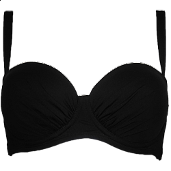 Γυναικείο Μαγιό Bikini Top D Cup BLUEPOINT 2006697D-02 Μαύρο