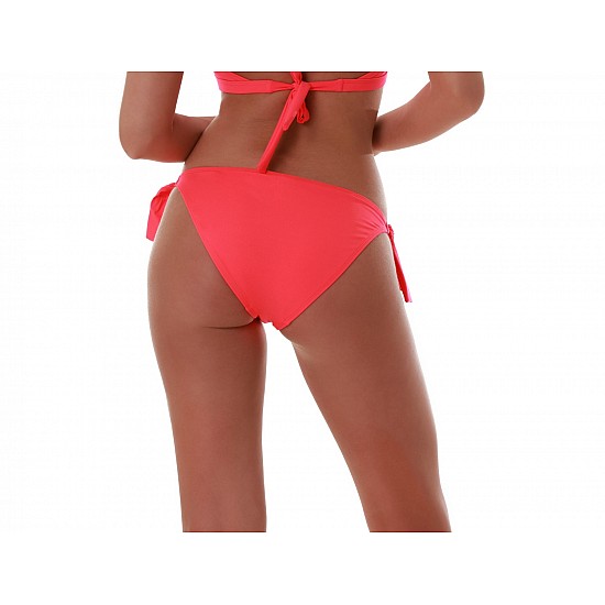 Γυναικείο Μαγιό με πλαϊνό κορδόνι Bikini Bottom Bluepoint 24065094-20 ΚΟΡΑΛΙ