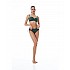 Γυναικείο μαγιό ψηλόμεσο bikini bottom με σούρα Bluepoint 25065096-26 ΠΡΑΣΙΝΟ