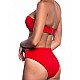 Γυναικείο μαγιό Bikini Top Strapless Bluepoint 22066093D-06  D Cup Κοραλί