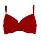 Γυναικείο Μαγιό Bikini Top Bluepoint 26066098D-07 D Cup Κόκκινο