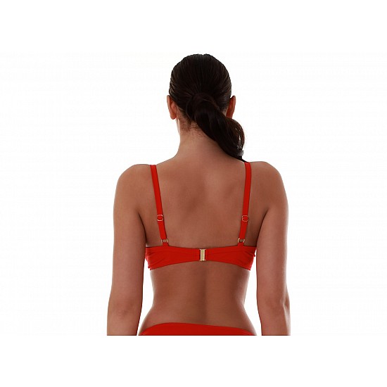 Γυναικείο Μαγιό Bikini Top Bluepoint 26066098D-07 D Cup Κόκκινο
