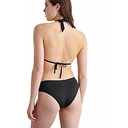 Γυναικείο μαγιό Bikini Bottom Χαμηλόμεσο Χωρίς Ραφές BLU4U 22365093-02 ΜΑΥΡΟ