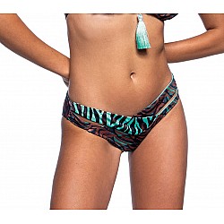 Γυναικείο μαγιό bikini bottom Άνοιγμα στο Πλάι Animal print KENYA Bluepoint 23065075-18 ΚΑΦΕ