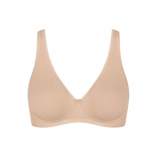Γυναικείο Σουτιέν Χωρίς Μπανέλα Sloggi Basic+ Soft Bra 10222327-0026 Μπεζ