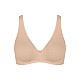 Γυναικείο Σουτιέν Χωρίς Μπανέλα Sloggi Basic+ Soft Bra 10222327-0026 Μπεζ