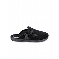 Γυναικεία παντόφλα Χειμερινή ADAM'S 624-24571-1 ΜΑΥΡΟ