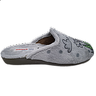 Γυναικεία Χειμερινή Παντόφλα με μαλακό πάτημα ADAM'S 716-20504-25 Γκρι