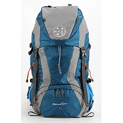 Σακίδιο πλάτης TREKING Ορειβατικό 70L αδιάβροχο ΜΑUI & SONS 2710 Μπλε