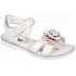 Κοριτσίστικο πέδιλο με αυτοκόλλητο velcro ADAM'S 870-20012 Λευκό/Ροζ