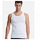 Ανδρική αμάνικη φανέλα 2Pack Walk W1950-2-01 Λευκό 