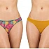 Γυναικείο εσώρουχο Rio Bamboo 2 PACK WALK W2018-1 Green/Yellow