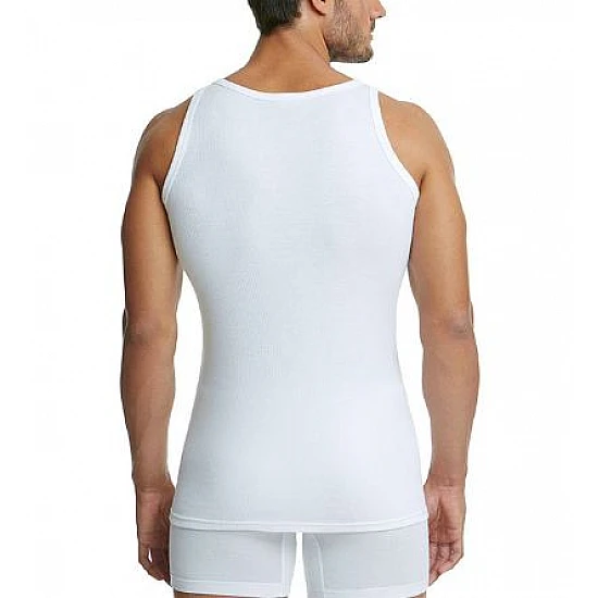 Ανδρική φανέλα με τιράντα MINERVA SPORTIES 90-12014 2 PACK Λευκό