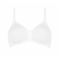 Γυναικείο σουτιέν SLOGGI Basic N 10007642 χωρίς μπανέλα - Λευκό 