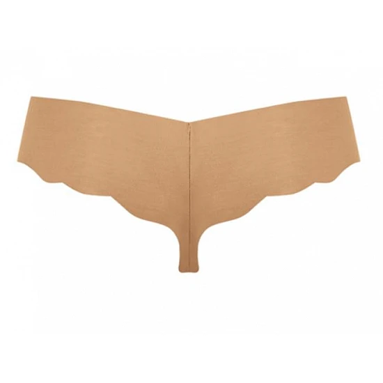 Γυναικείο εσώρουχο χωρίς ραφές Sloggi Zero Light Microfibre Hipstring 2 PACK 10184928-00SH Μπεζ  