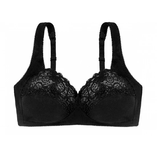 Γυναικείο σουτίεν DORINA Philippa Wire Bra D15006A-Μαύρο D Cup