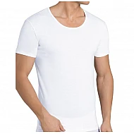 Ανδρική φανέλα κοντό μανίκι SLOGGI 24/7 O-NECK 2PACK -10163155-0003 λευκό