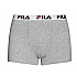 Ανδρικό εσώρουχο μποξεράκι 2Pack Fila FU5016/2-400 Γκρι