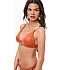 Γυναικείο Μαγιό Τρίγωνο Σταθερό bikini top REFLECTION BLUEPOINT 26066006D-18 ΚΑΦΕ