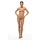Γυναικείο μαγιό Bikini Bottom με κορδόνι BRAZILIAN HOT TROPIC Bluepoint 26065054-08 ΚΙΤΡΙΝΟ