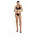 Γυναικείο Μαγιό  bikini top Ενίσχυση Μπλανέλα CROCO EFFECT BLUEPOINT 26066076D-18 D Cup ΚΑΦΕ