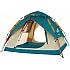 Σκηνή Παραλίας Camping 220x220x140cm 4 Ατόμων με Αυτόματο Άνοιγμα Προστασία από UV Άξονες Fiberglass Solart 1783 ΠΕΤΡΟΛ ΜΠΕΖ