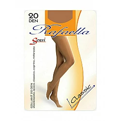 Γυναικείο Καλσόν 1-3 ONE SIZE MOUSSE με Καβαλάκι All Day Sensi RAFAELLA 20 DEN 0508 ΛΕΥΚΟ