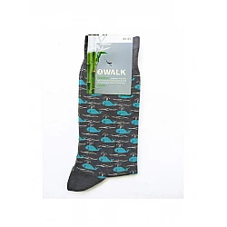 Ανδρική Κάλτσα bamboo WALK W304-27-10 ΓΚΡΙ