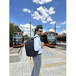 Σακίδιο πλάτης 20L Laptop 15,6” Mancro 1006 μαύρο