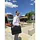 Υφασμάτινος Χαρτοφύλακας Taygeer 17'' laptop 21L 1073 μαύρο