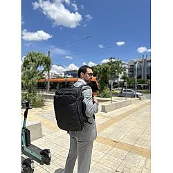 Σακίδιο πλάτης 40L Travel 17,3” Matein 1159 μαύρο
