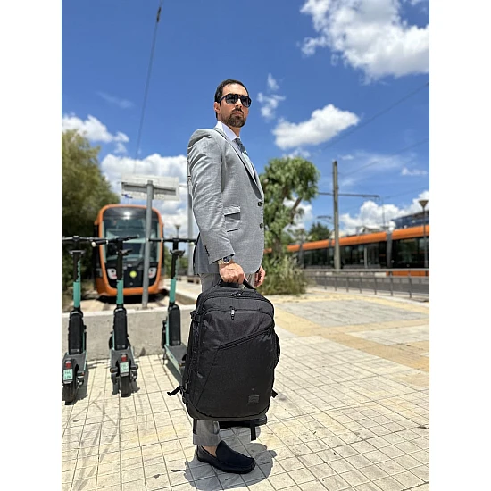 Σακίδιο πλάτης 40L Travel 17,3” Matein 1159 μαύρο