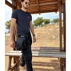 SUPER ΠΡΟΣΦΟΡΑ Τσαντάκι ποδιού Cardinal 710 μαύρο
