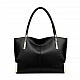 Δερμάτινη Γυναικεία Τσάντα Shopper 'Ωμου Foxer 938032F μαύρο