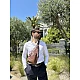 Δερμάτινο τσαντάκι body Bull Captain XB 086 καφέ