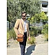 Δερμάτινο τσαντάκι ώμου Bull Captain DJB 040 καφέ