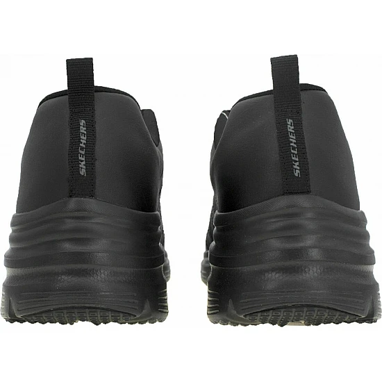 Αθλητικό παπούτσι ανατομικό Δερμάτινο SKECHERS FIT-EFFORTLESS 149473/BBK Μαύρο