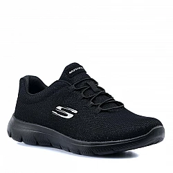 Αθλητικό Παπούτσι Ανατομικό Memory Foam SKECHERS 149524/BBK SUMMITS-CLASSIC TOUCH Μαύρο